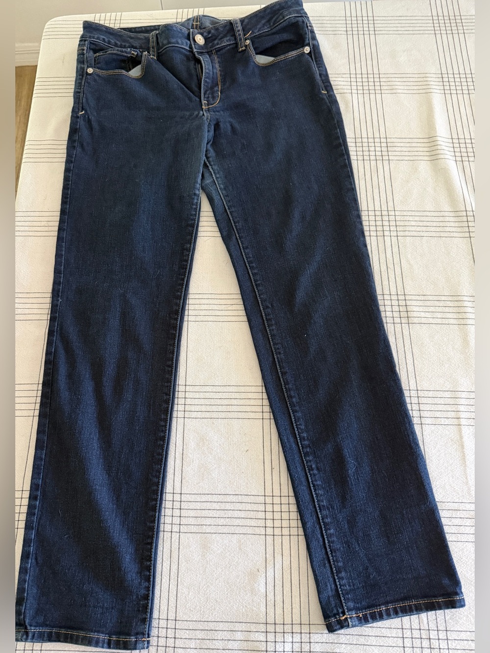American Eagle Outfitters Skinny Super Stretch Jeans Blue Waist 12
